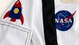 Visual inspirado em astronautas
