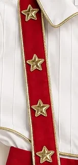 Estrelas douradas e suspensórios