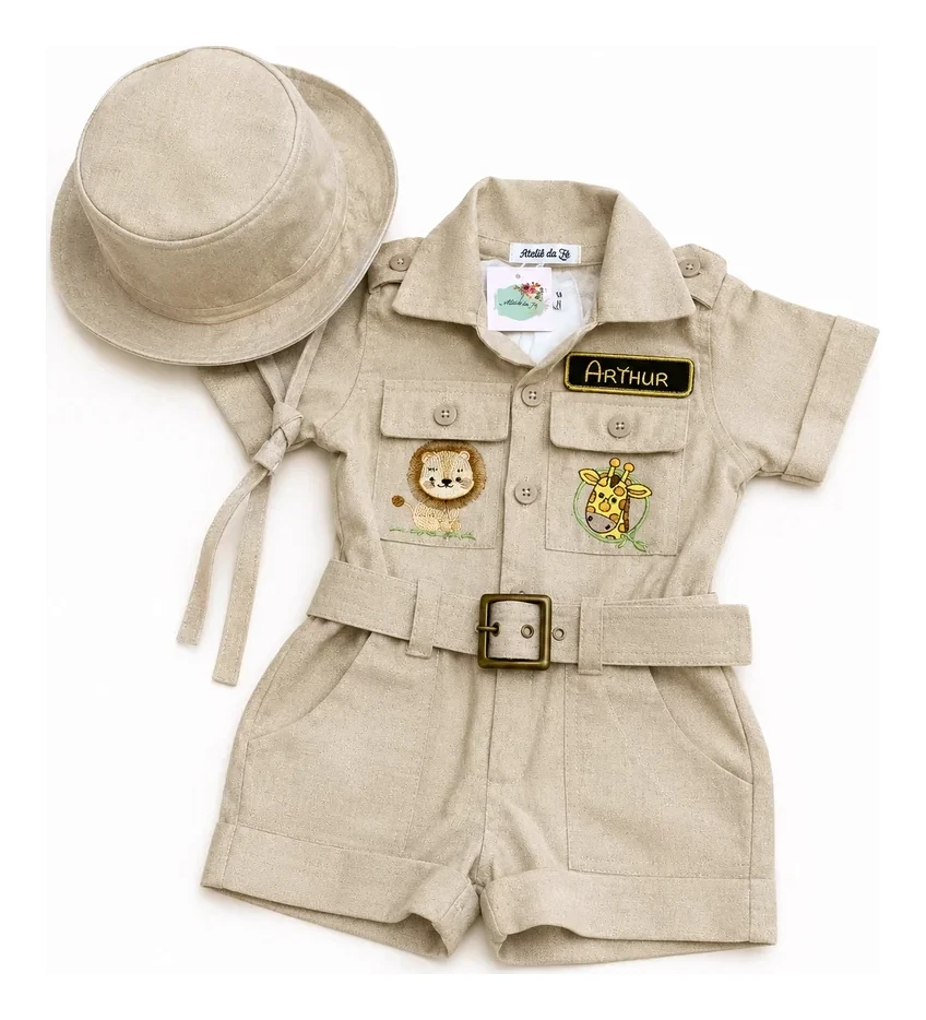 Macacão Safari