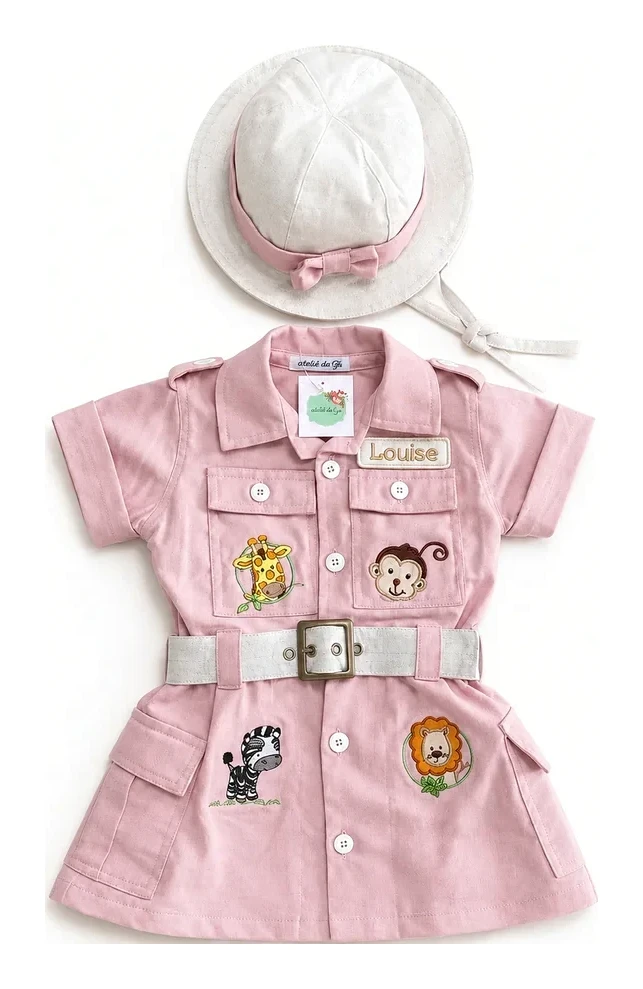 Vestido Safari