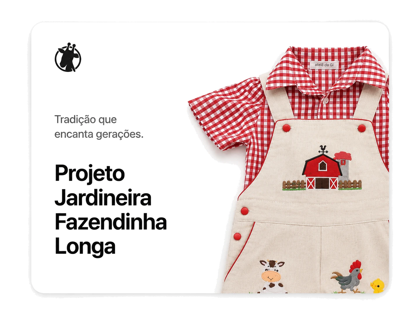Jardineira Fazendinha