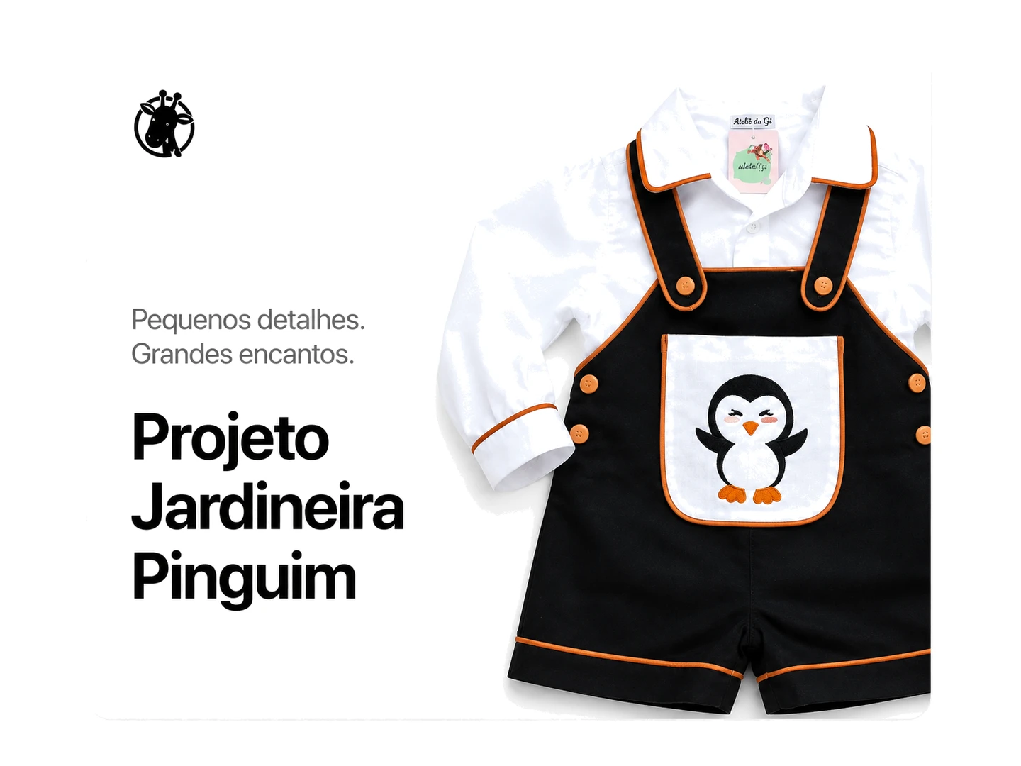 Jardineira Pinguim