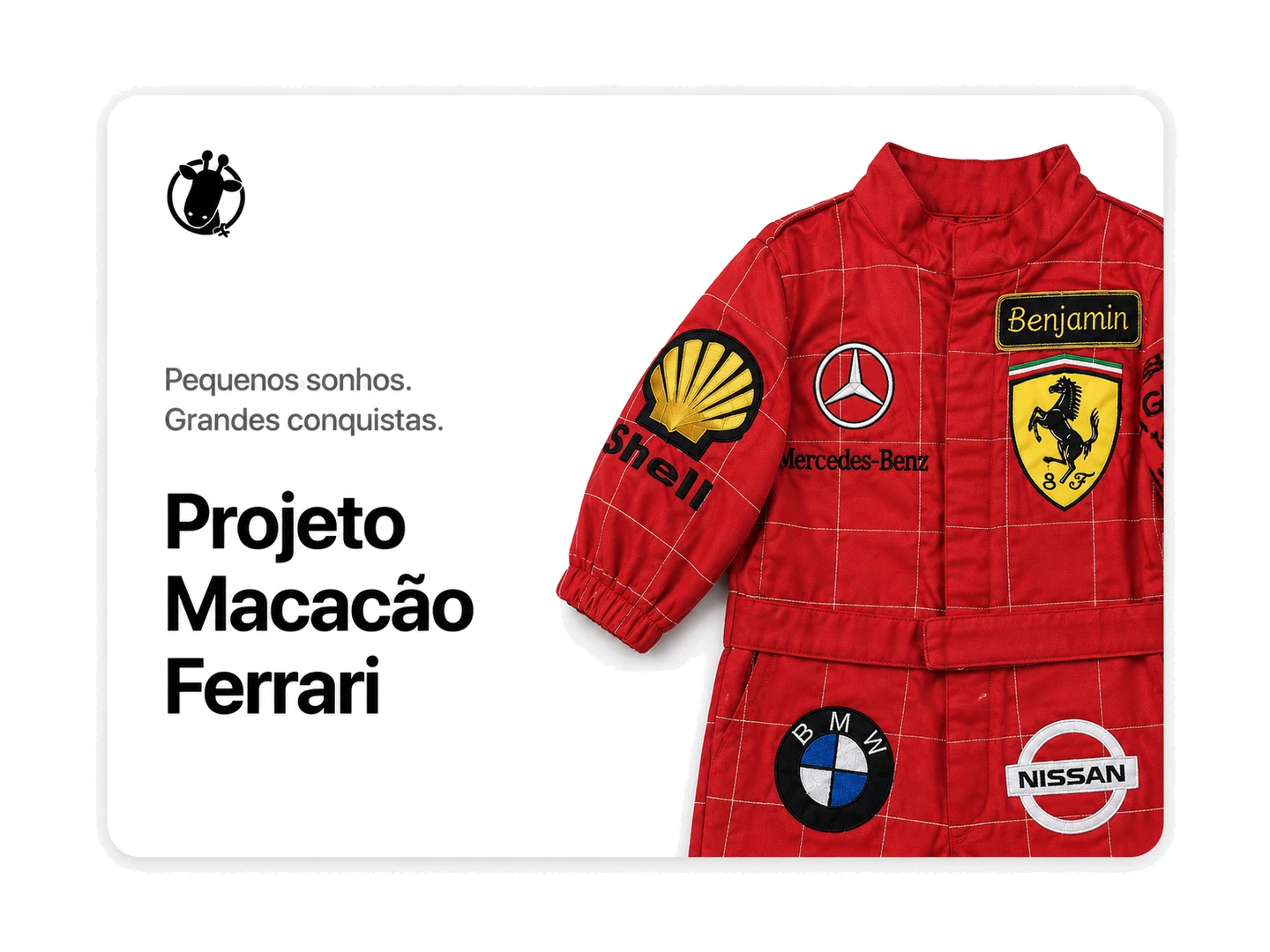 Macacão Ferrari