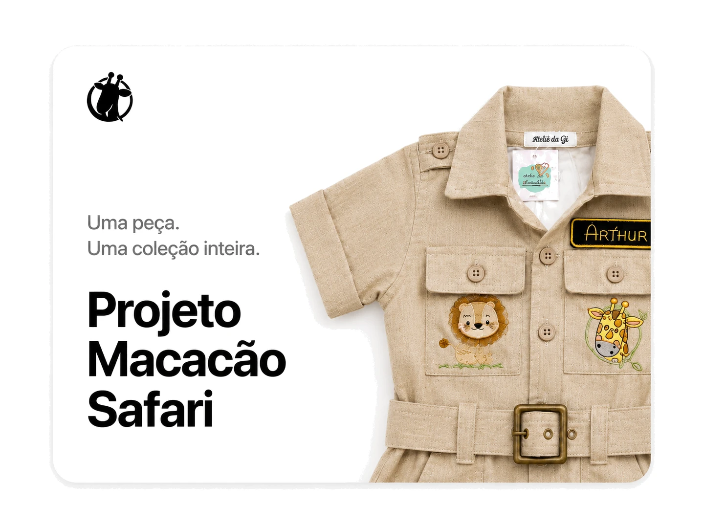 Macacão Safari