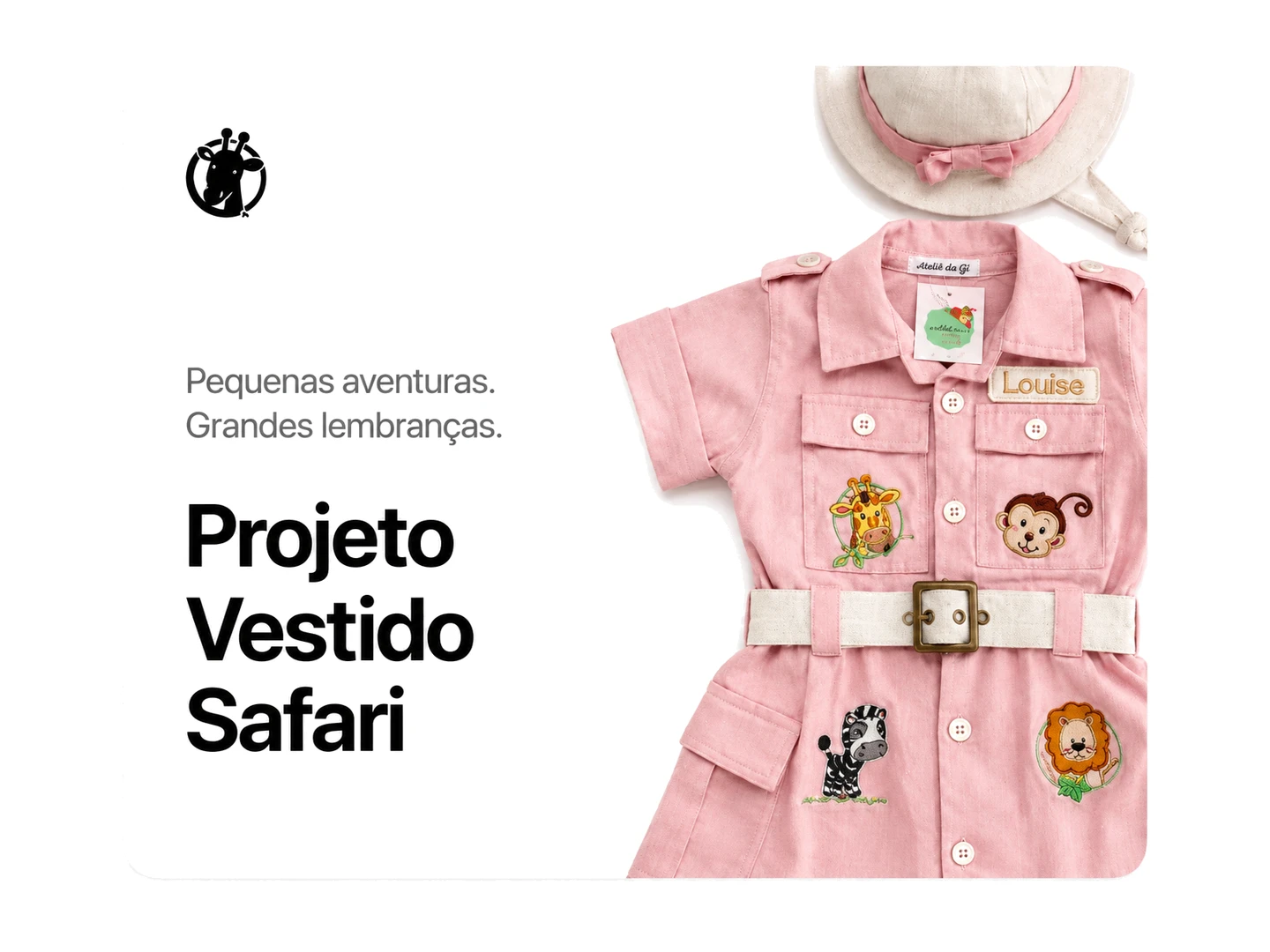 Vestido Safari
