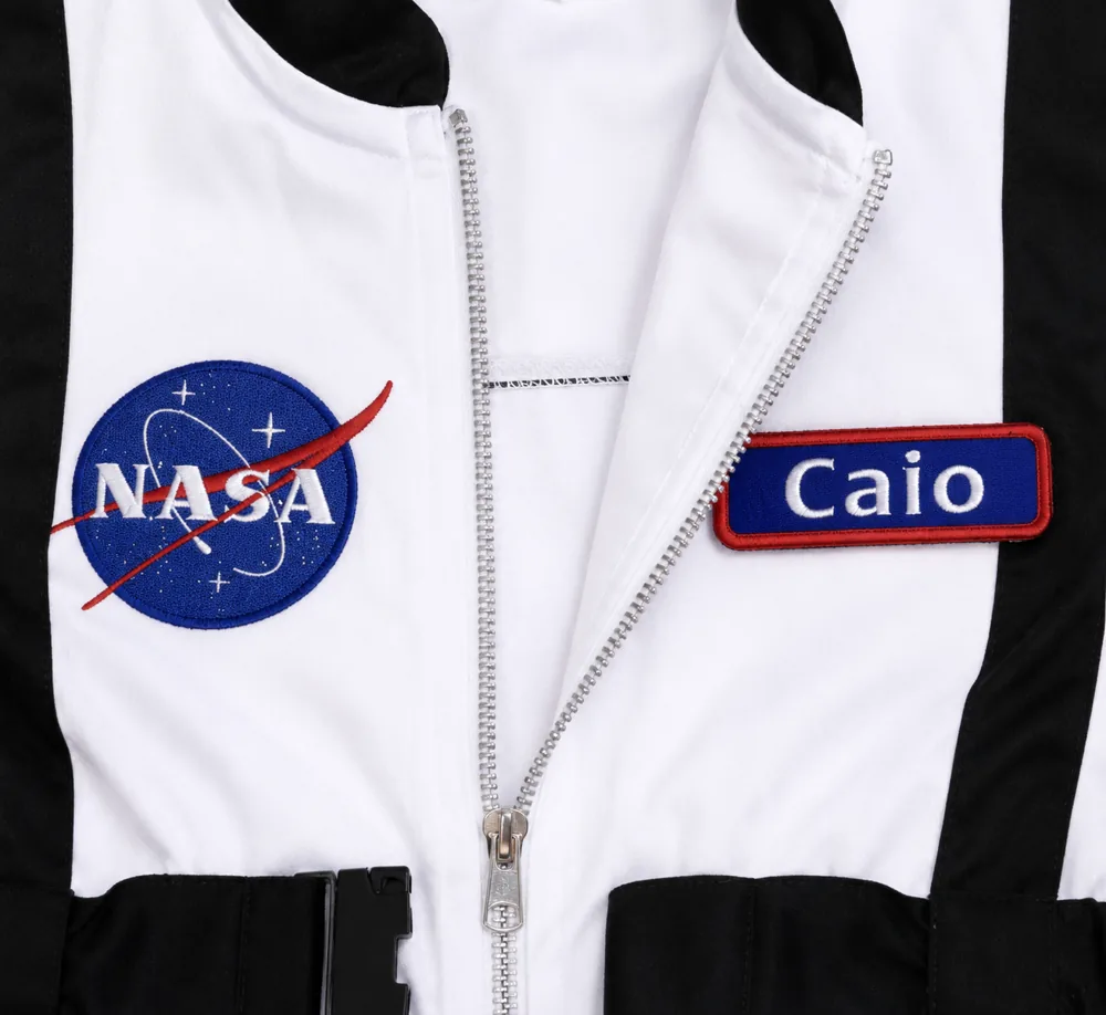 Bordado NASA no peito