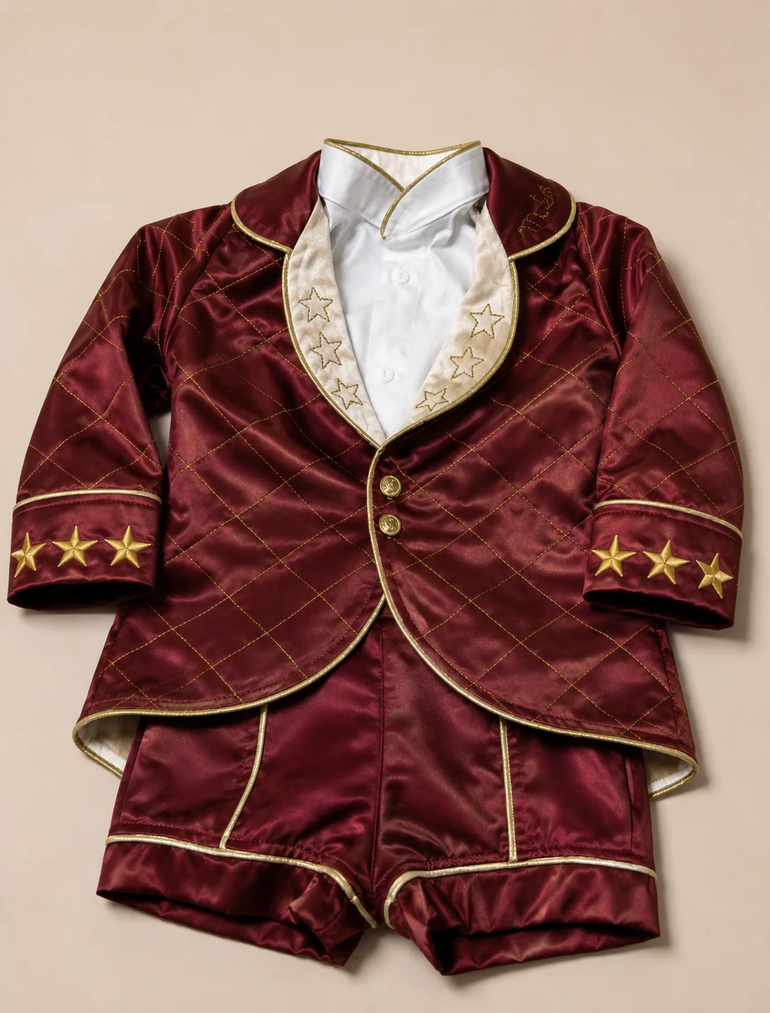 Conjunto Príncipe Luxo no vinho realeza