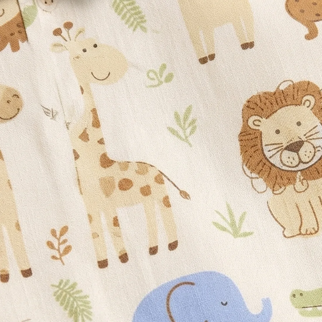 Estampa safari da camisa